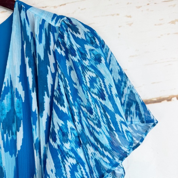 Ramy Brook | Taza Ikat Printed Joanie Dress, M NWT - Picture 5 of 12